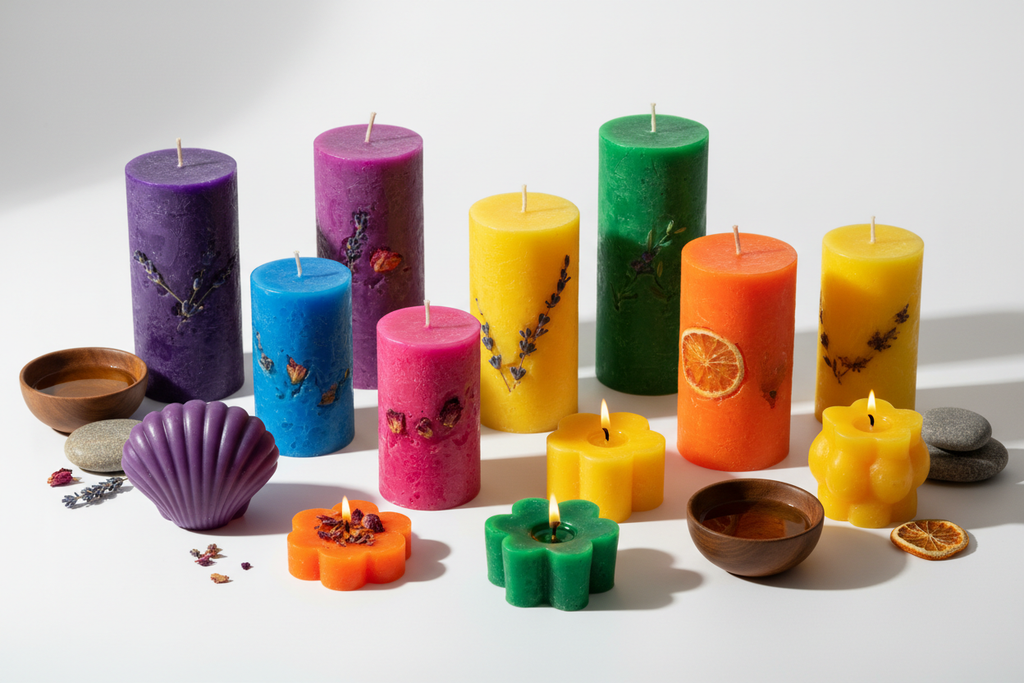 velas colores