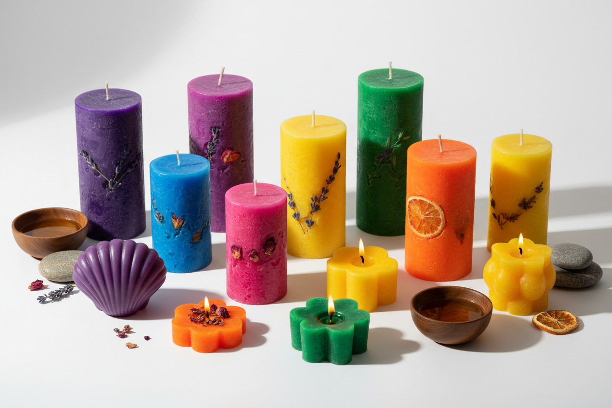 velas colores